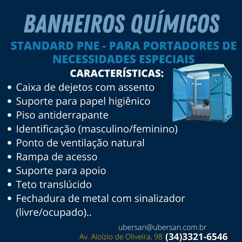 Banheiro Quimico Ubesan Uberaba Deficient Fisico